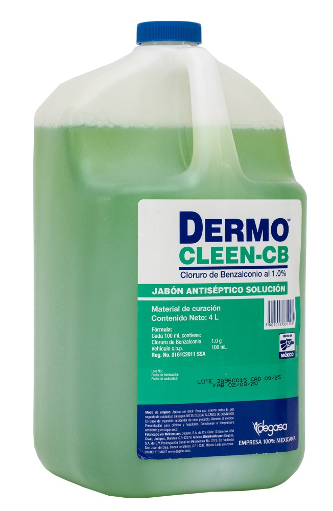 CLOR BENZALCONIO DERMOCLEEN JABON CB 4L