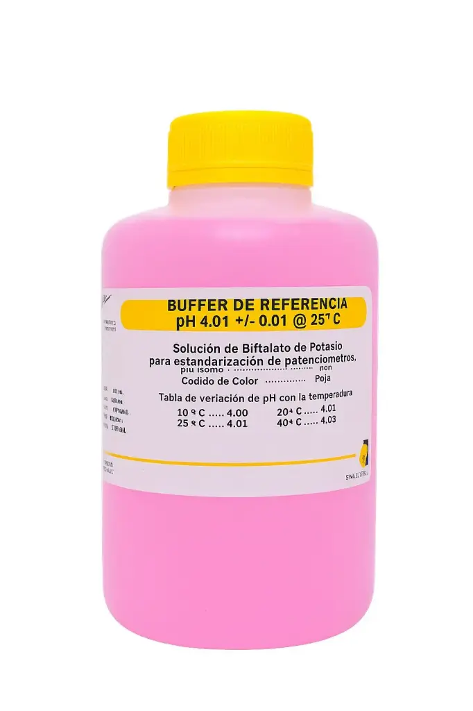 BUFFER DE REFERENCIA PH 4.01+/-0.01 500ML 