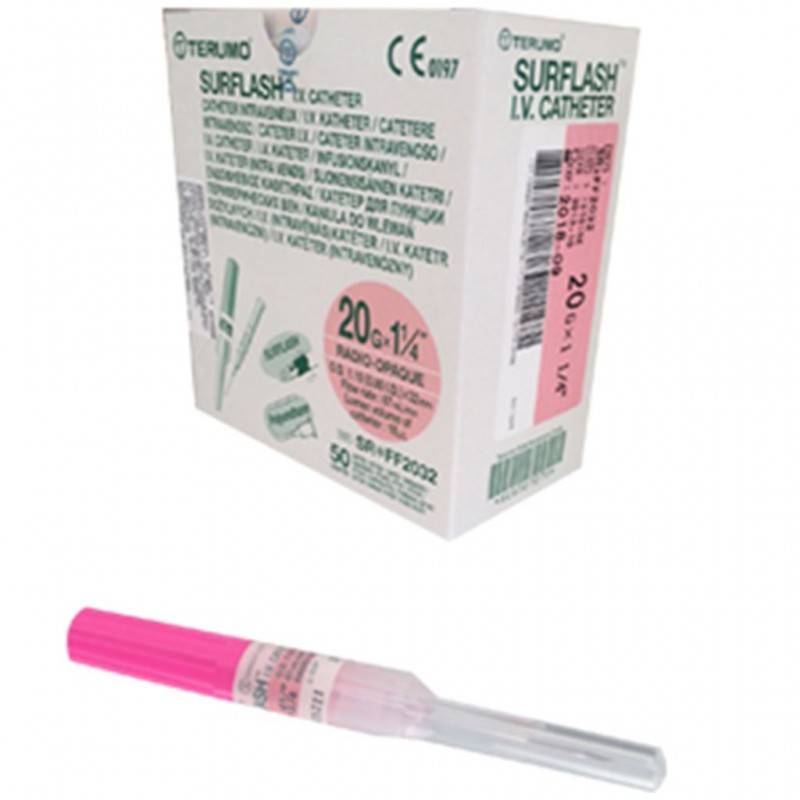 CATETER INTRAVENOSO SURFLASH 20X25