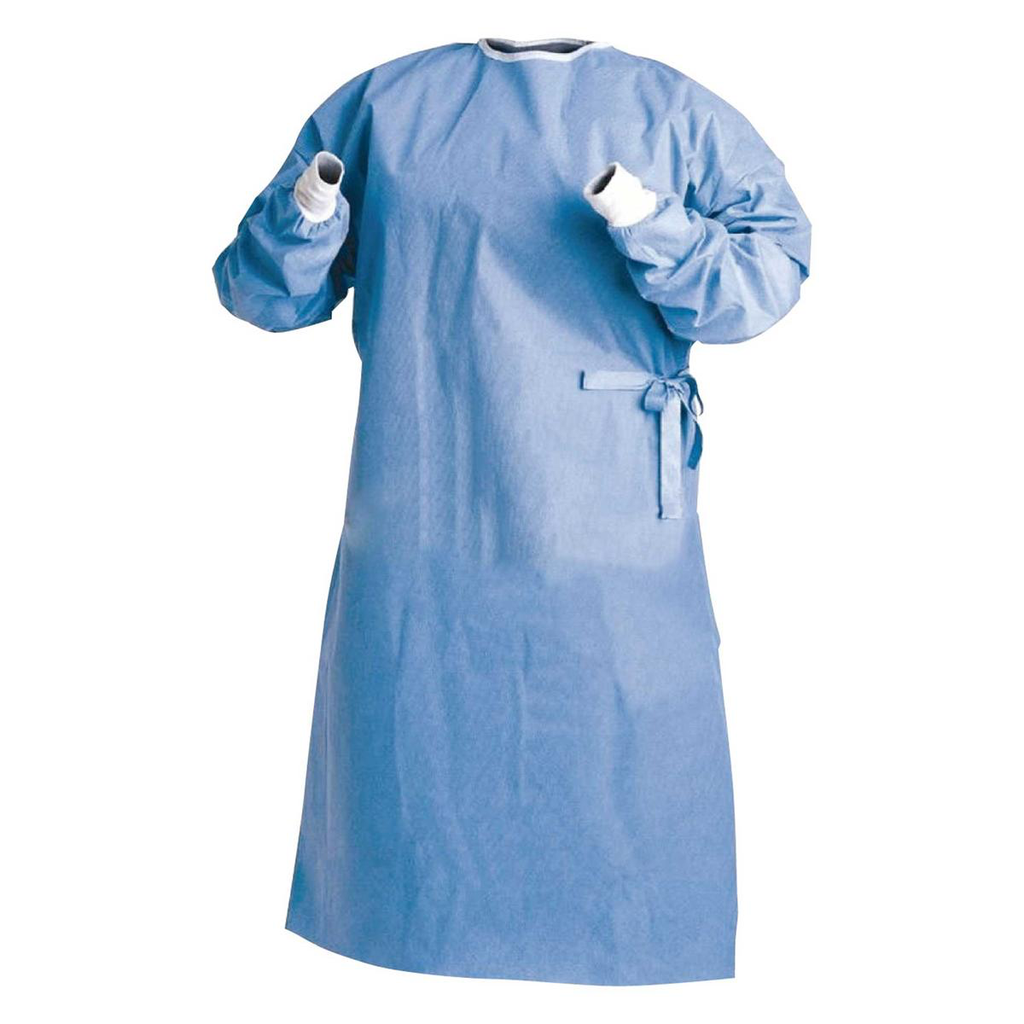 BATA CIRUJANO C/PUÑOS 30GM PAQUETE DE 10PZAS