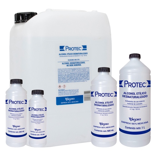 [ALC20PR] ALCOHOL DESNATURALIZADO PROTEC 20L